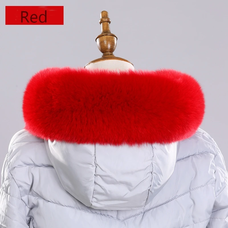 100% натуральный мех лисы пуховик с отделкой Верхняя одежда капюшон палантин шаль