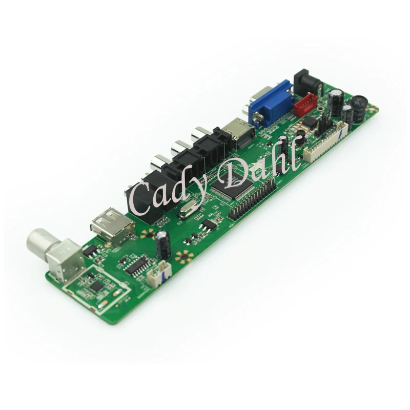 HDMI CVBS RF USB VGA Audio Video PC Computer Monitor V59 Controller Board + IPS N140HCE EAA EBA 1920x1080 EDP LCD Display | Компьютеры и