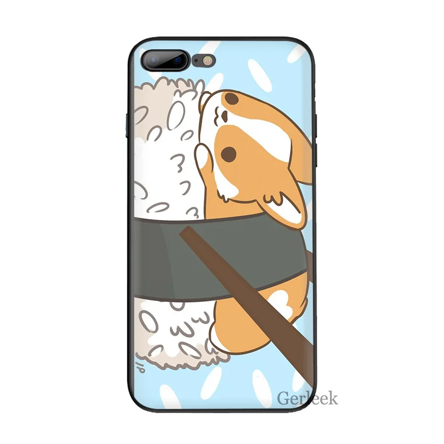 Чехол для телефона Sushi Pug новинка Fundas iPhone 6 6S 5 5S SE XR X XS MAX 8 7 Plus чехол|Чехлы-накладки| |