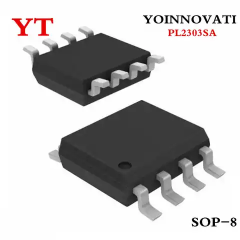Контроллер PL2303SA PL2303S PL2303 USB к последовательному мосту SOP8, 10 шт.