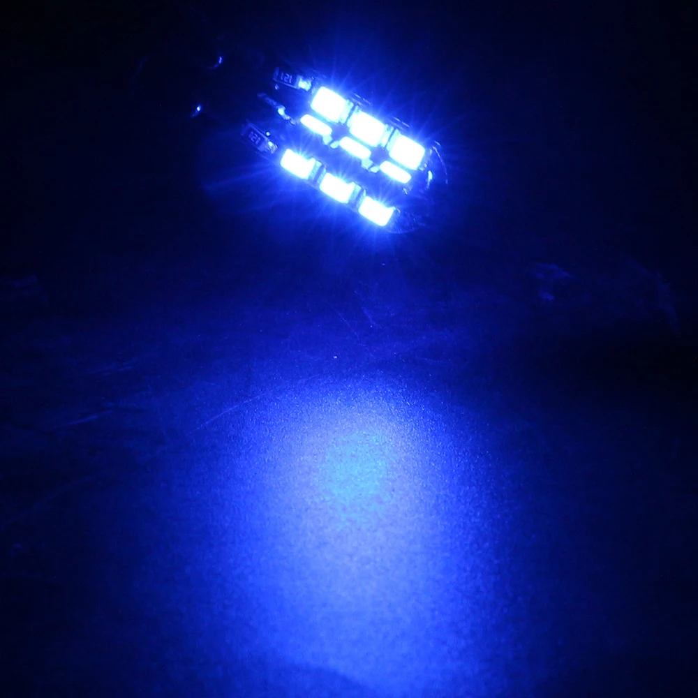 20 шт. 1 8 Вт T10 Canbus 2835 24 SMD светодиодные лампы без ошибок автомобильная карта лампа