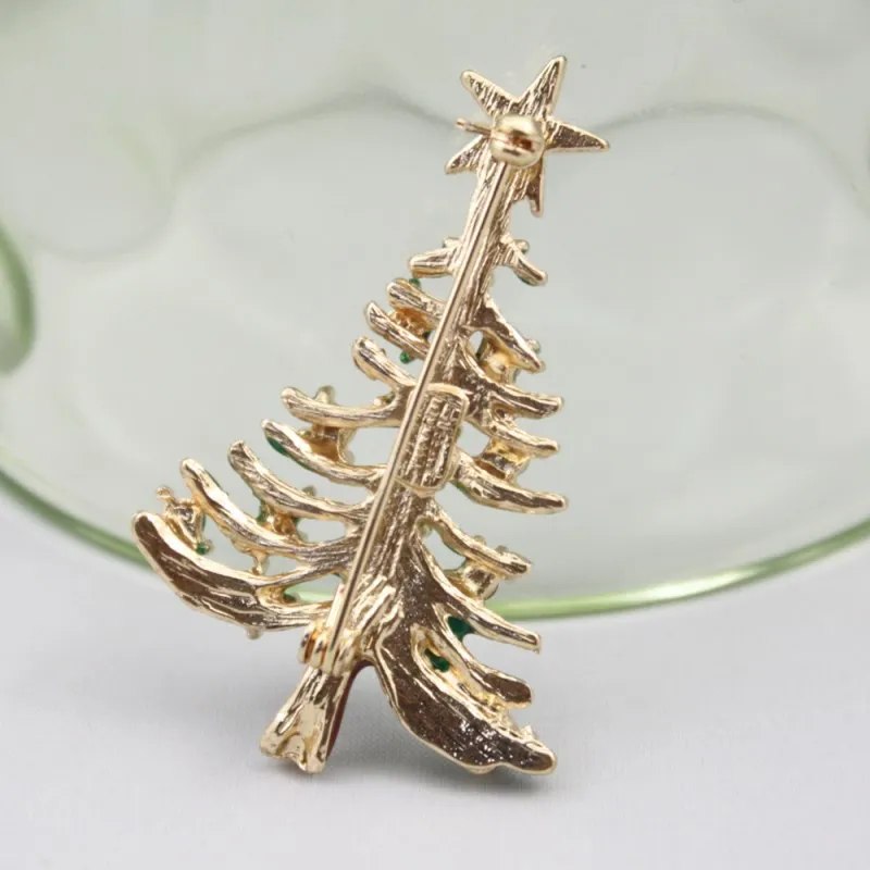 Fashion Classical Christmas Tree Brooch Pins Wedding Collar Clip Accessory Wholesale Brooches Best Gift For Women Jewelry Set | Украшения и