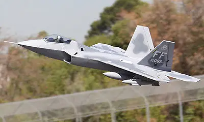 

Scale SkyFlight LX RC Jet F22 Raptor RTF EPS Airplane Model Twin 70mm EDF Motor TH03087