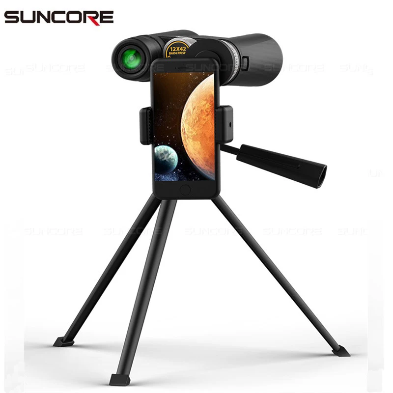 Бинокль высокой четкости SUNCORE Taurus 12X42 низкий светильник ночного видения defenseTelescope