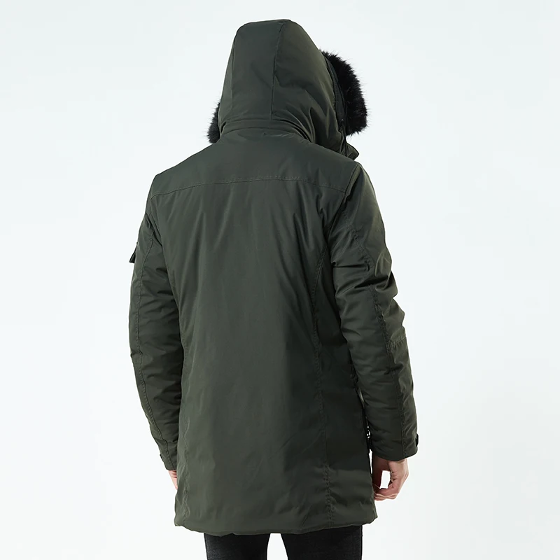 NIANJEEP пуховик мужской Новый Пульс Размер Теплая зимняя кофта Для мужчин