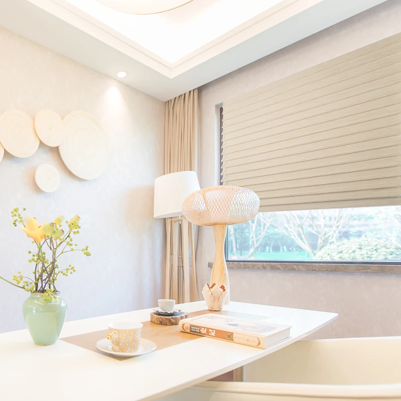 Электрические жалюзи Shangri-la lithum battery Alex Google Home моторизованные шторы на роликах для