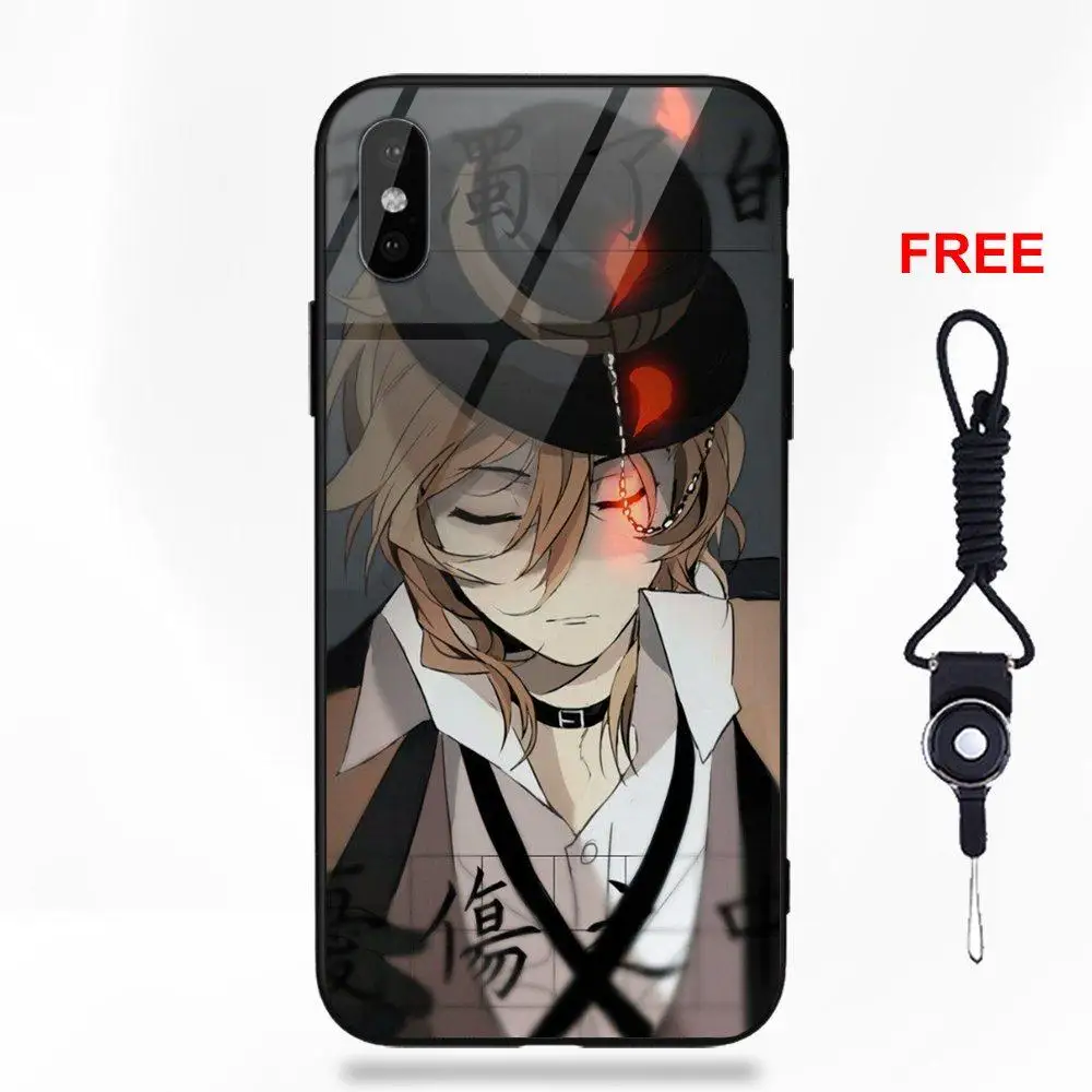 Vvcqod Japan Anime Bungou Stray Dogs Season 2 For Apple iPhone 5 5C 5S SE 6 6S 7 8 Plus X XS Max XR | Мобильные телефоны и