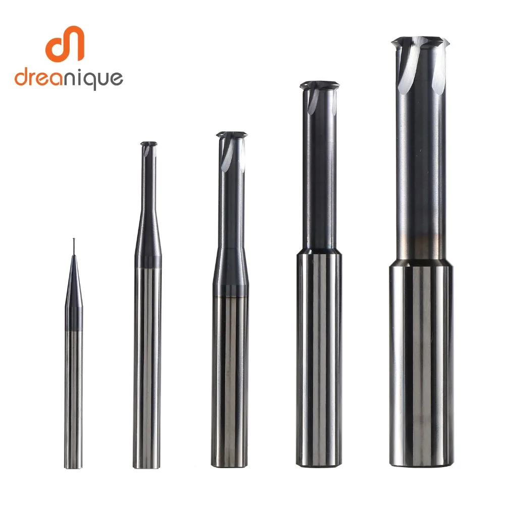 1pc Carbide thread end mill milling cutters single flute threading end mills cnc boring cutter metal working replace taps 60°