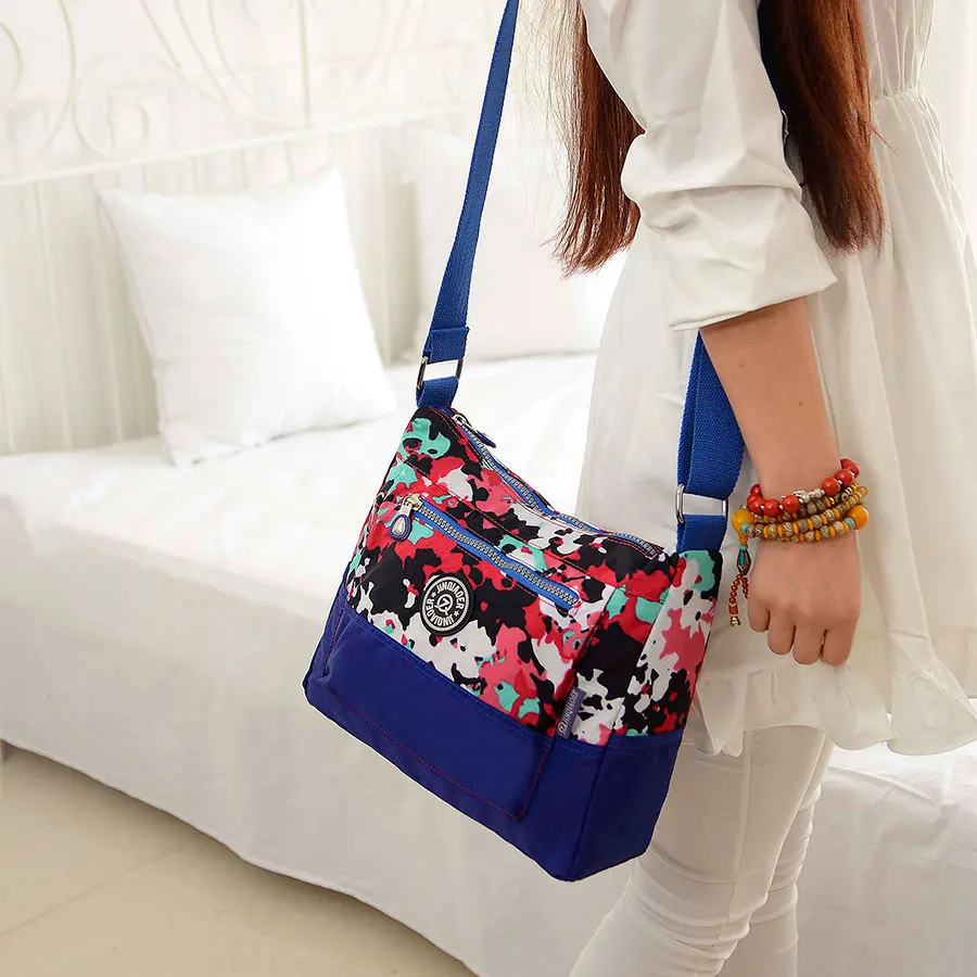 SALANKA Fashion Messenger Bag lightweight Waterproof Nylon Women Shoulder Bolsa Ladies Travel Satchels designer handbag | Багаж и сумки