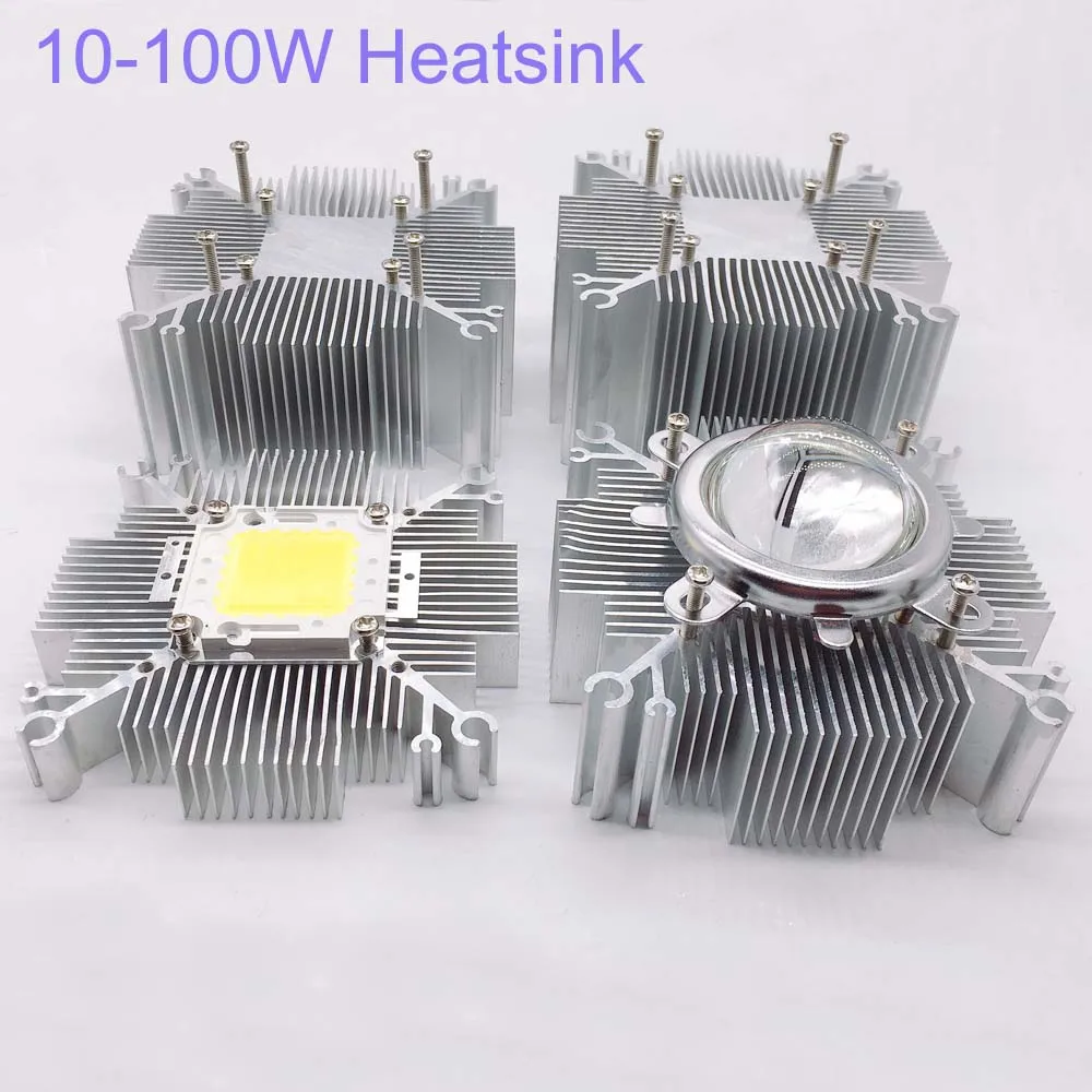 92X15/30/40/50mm 20w 30w 50 100W Watt High Power LED Heatsink cooller F Growth Plant light DIY | Освещение