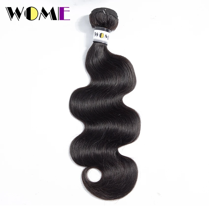 Bodywave пучки волос бразильские человеческие волосы натуральный Цвет пропускающая