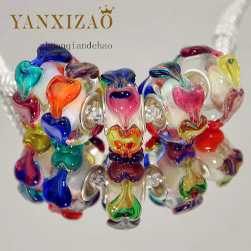 YANXIZAO 2019 Новые DIY бусины для изготовления ювелирных изделий Браслет Fit Pandora