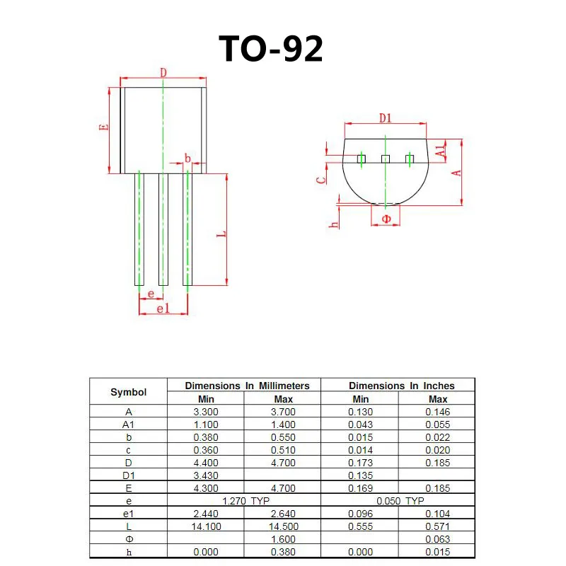 К-92 тестовая розетка транзистор TO92 тестовое сиденье для старения | Компьютеры и