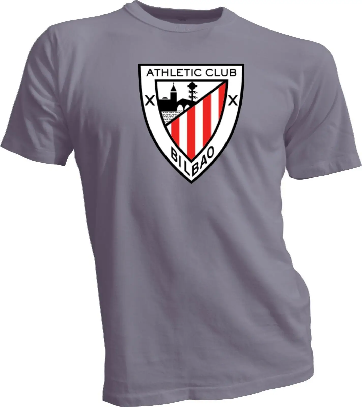 Спортивный клуб Bilbao Los Leones Испания La Liga Футбол серая футболка Новинка|Мужские