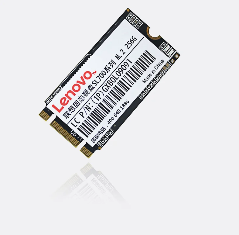 Оригинальный Внутренний твердотельный диск Lenovo SSD 256 Гб 128 ГБ жесткий NGFF M.2 2242/2280