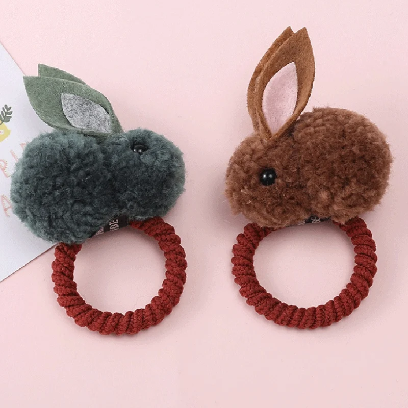 Animals Rabbit Style Hair Bands Felt Three-Dimensional Plush Ears Headband For Children Girls Accessories | Детская одежда и обувь