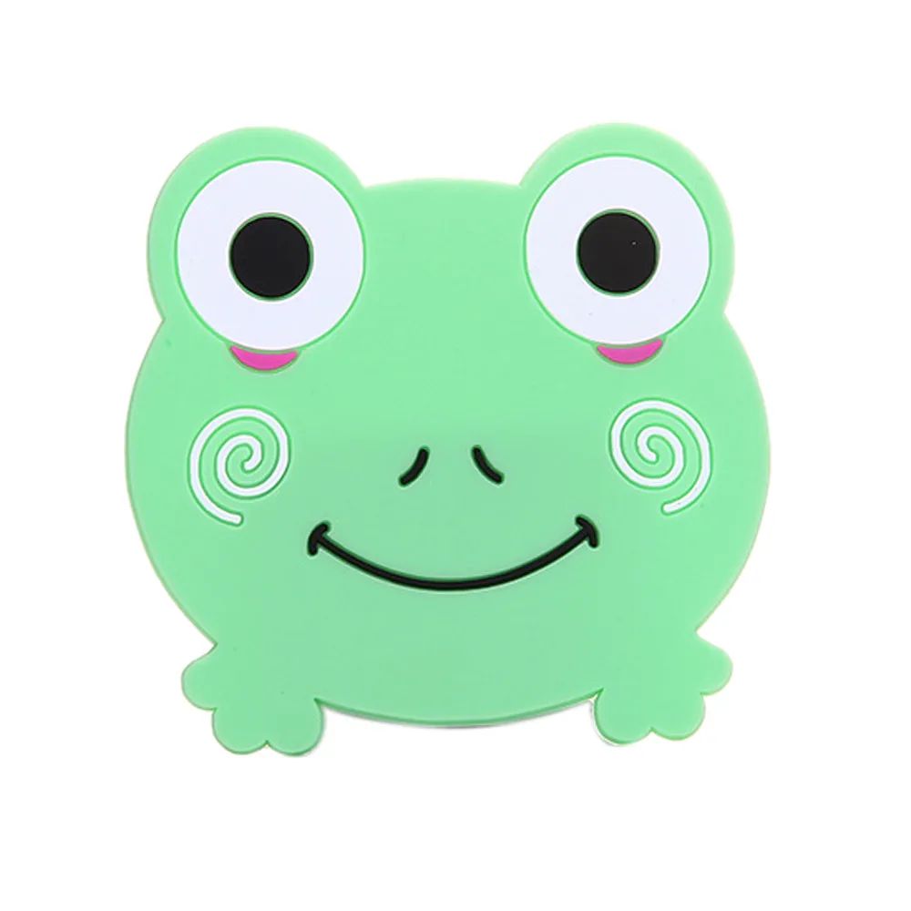 1 шт. силиконовая чашка с животным узором держатель для напитков коврик посуды