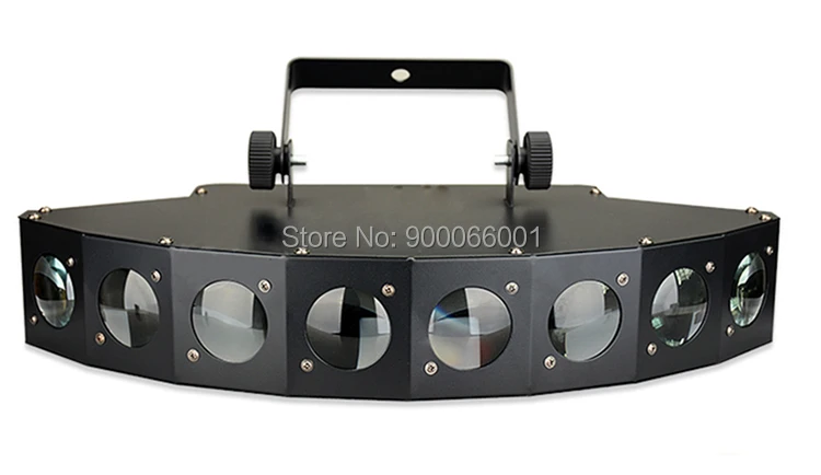 Диско-сценический лучевой светильник 8*10 Вт светодиодный RGBW DMX 512 вечерние светильник s клубный звуковой светильник профессиональное dj оборудование сканер бар светильник s