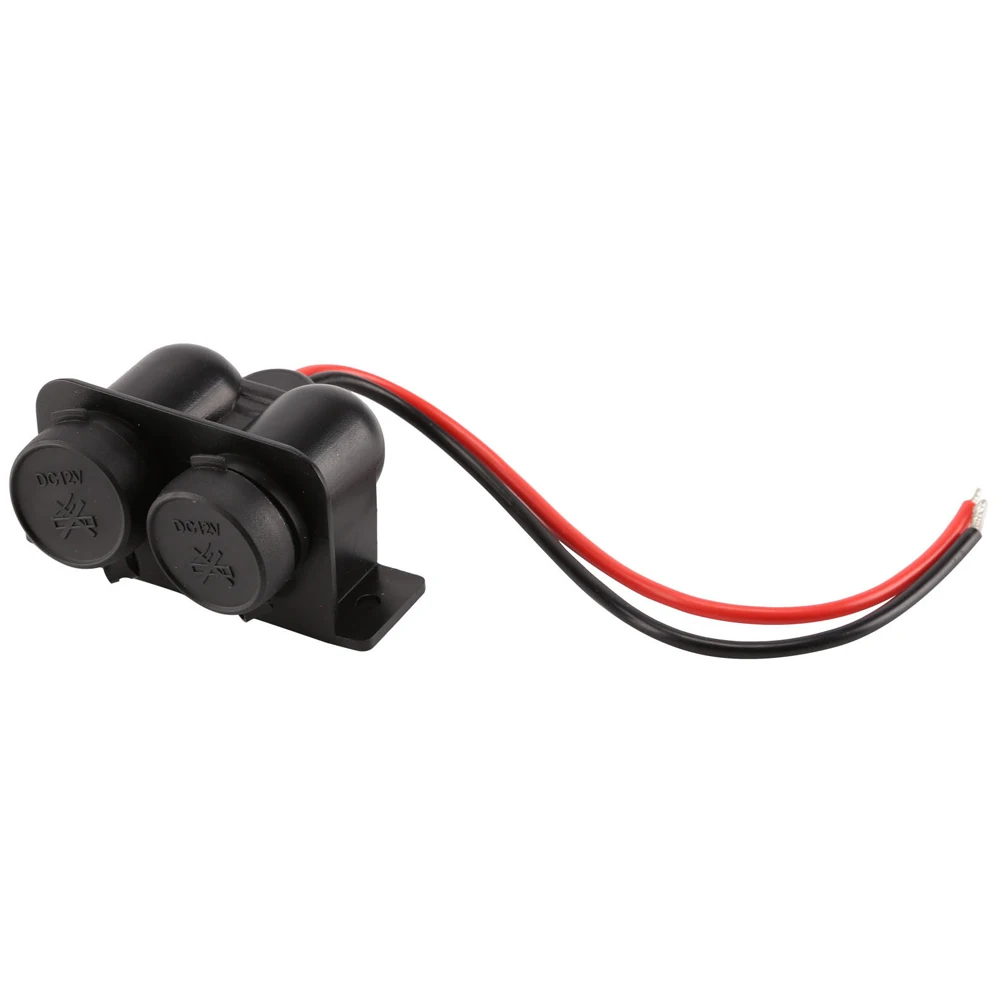 12 В кабель доска для транспортных средств 2 пути прикуривателя разъем мотоцикл