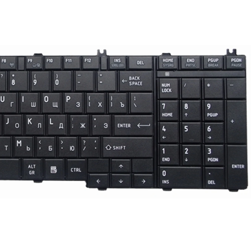 Русская клавиатура для ноутбука Toshiba Satellite L670 L670D L675 L675D C655 L655 L655D C650 C650D L650 RU новая
