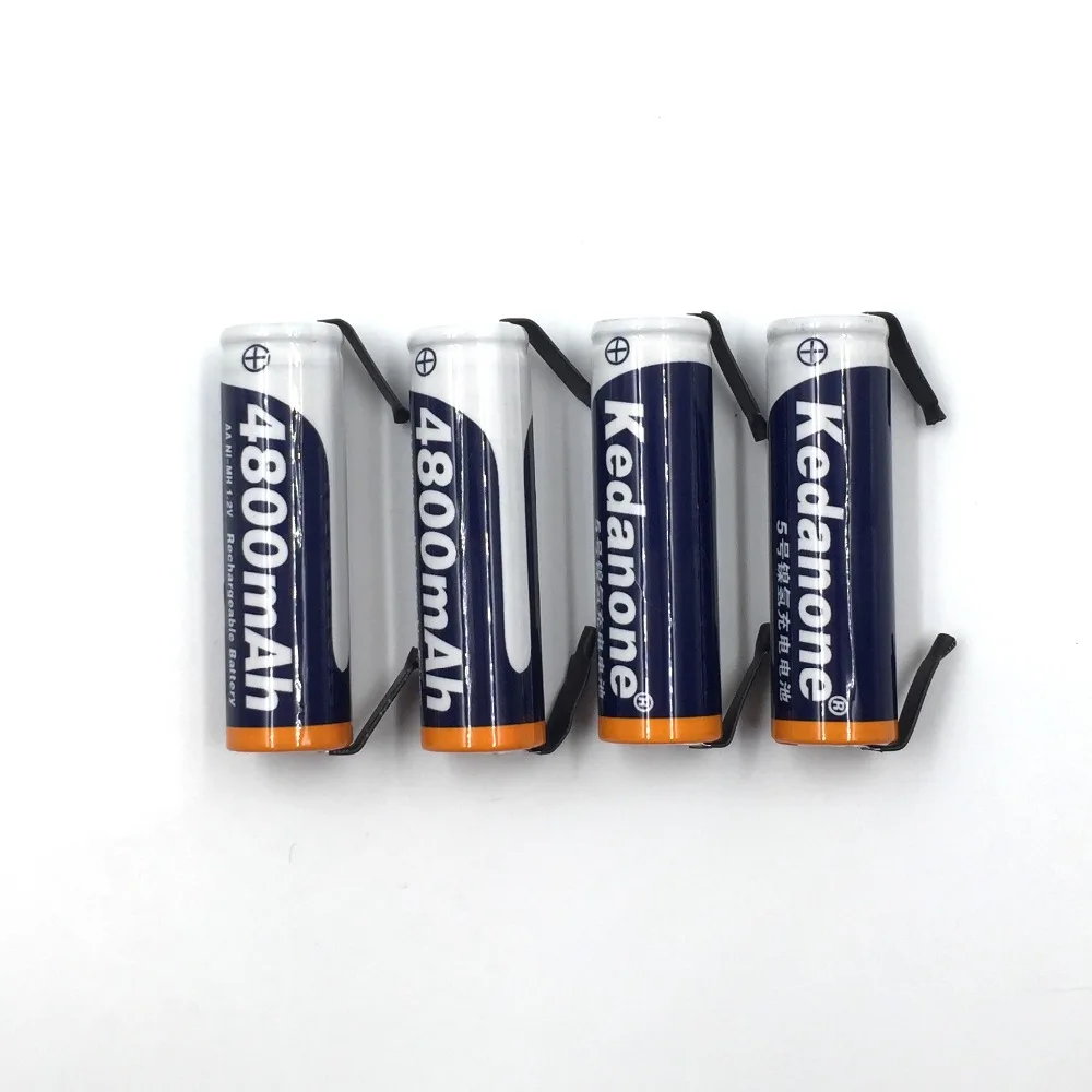Ni mh 1 2 v AA Аккумуляторная батарея 4800 mAh nimh сотовый зеленый корпус с Сварные вставки