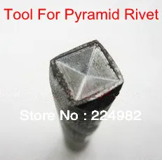 Бесплатная доставка Профессиональный инструмент для 9 мм пирамиды заклепки