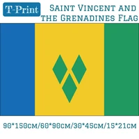 6090cm 90150cm saint vincent and the grenadines flag 3045cm 1521cm 3ft5ft for sports games sports meeting gift