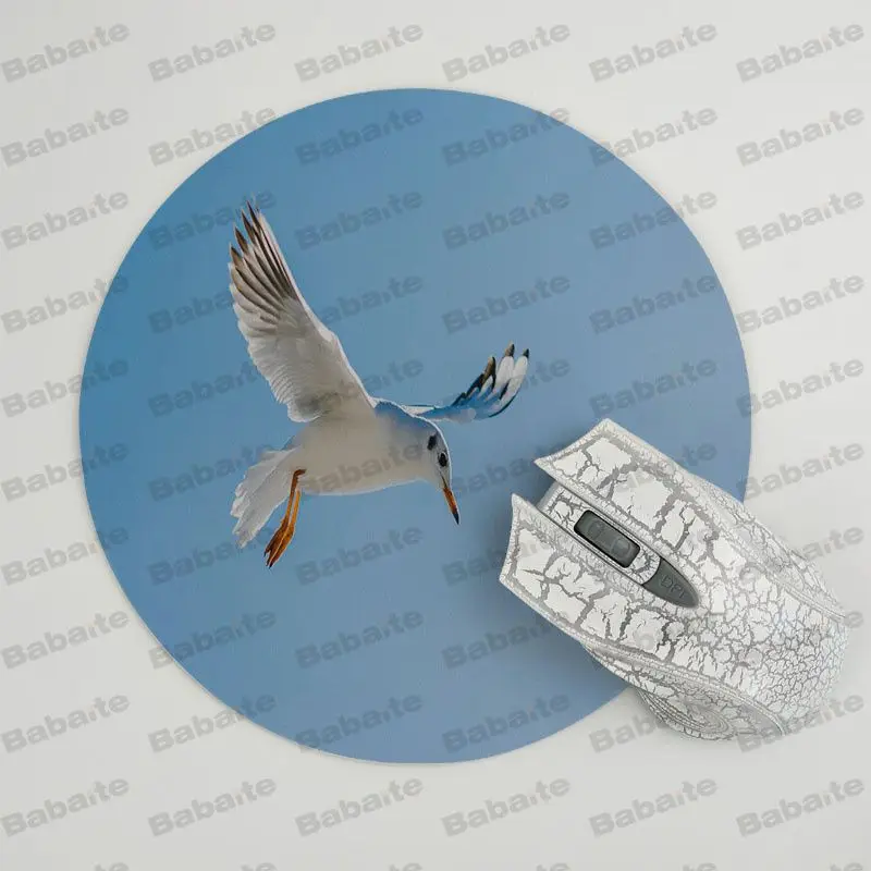 Игровые коврики Babaite Seagull для геймеров Размер 20x20 см версия скорости круглые |