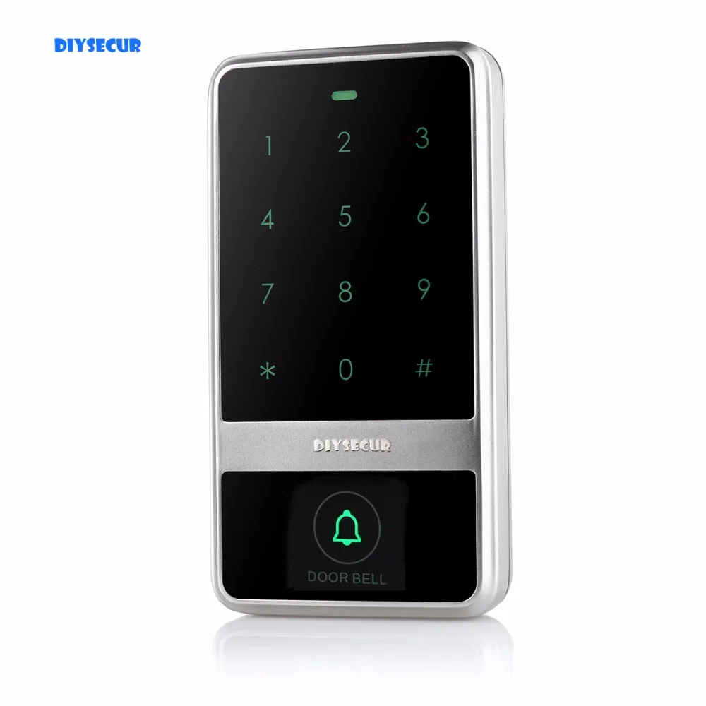 DIYSECUR сенсорная кнопка 125 кГц RFID считыватель Пароль Клавиатура + Блокировка удара