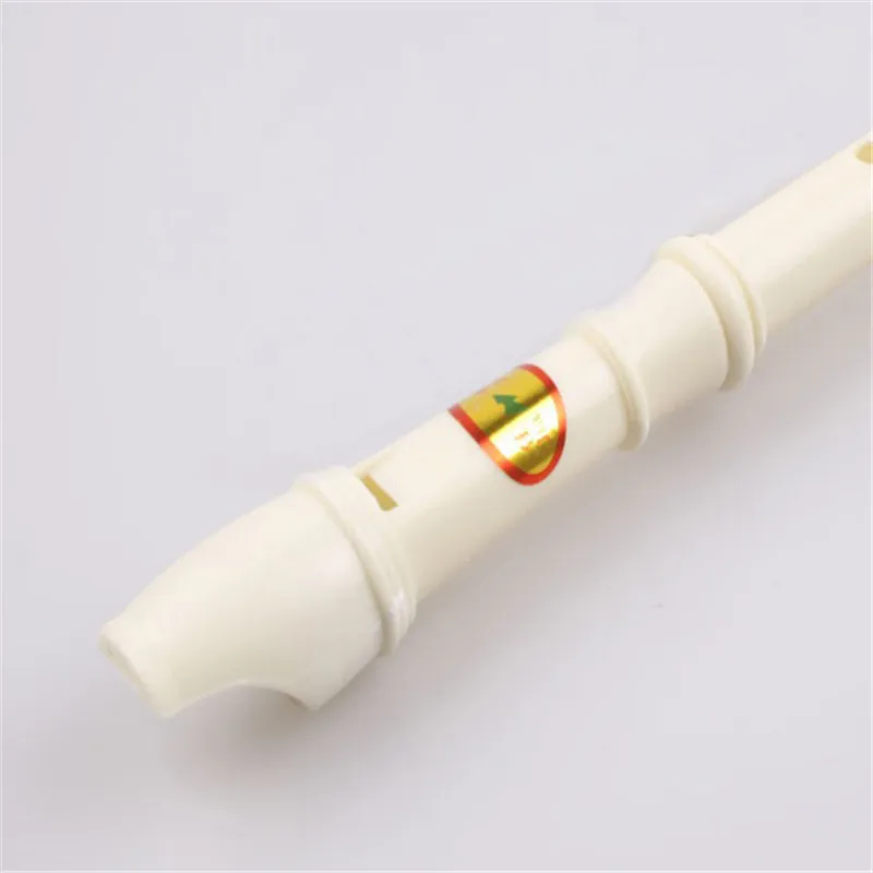 WHITE PLASTIC Flute Kids Musical Toy Instrument for Birthday Wedding Party Gift clarinet flute flauta llaveros zelda