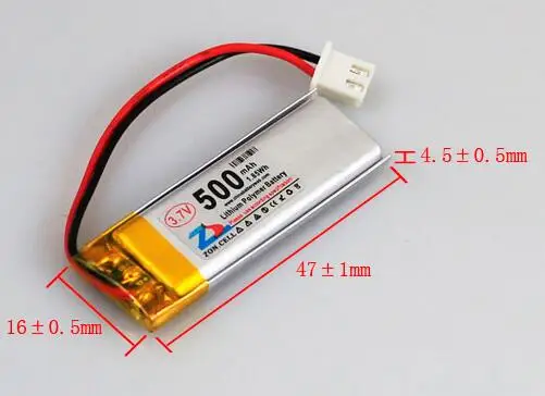 Литий ионный аккумулятор 2 шт./лот 3 7 В 501646 501545 500 мАч|lithium battery|rechargeable batterybattery li-ion |