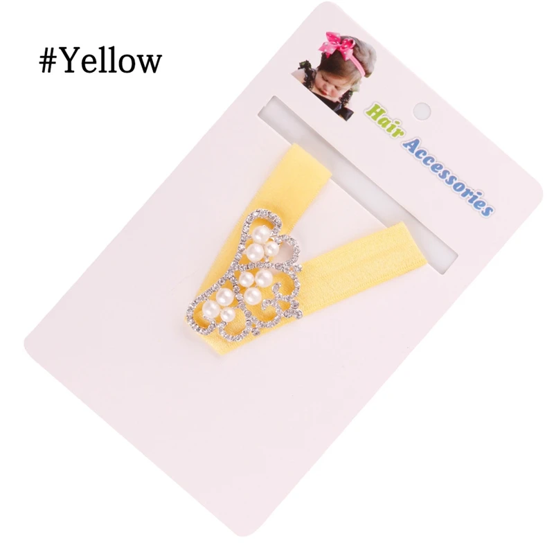 

10pcs/lot Lovely Princess Crown Headband Baby Girl Hair Accessories Infant Elastic Bands Newborn Tiara Baby Headbands