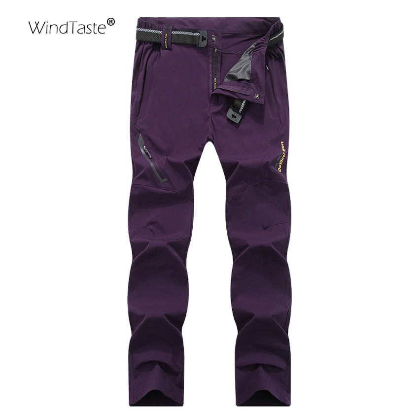 WindTaste Women's Summer Outdoor Camping Pants Quick Dry Hiking Trekking Climbing Waterproof Elastic Female Sport Trousers KB010 | Спорт и