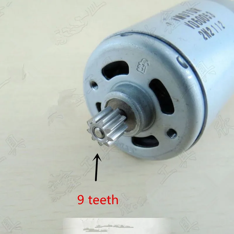 Сменный Электродвигатель с 9 зубцами постоянный ток 6 в для BOSCH GSR9.6V GSR9.6-1