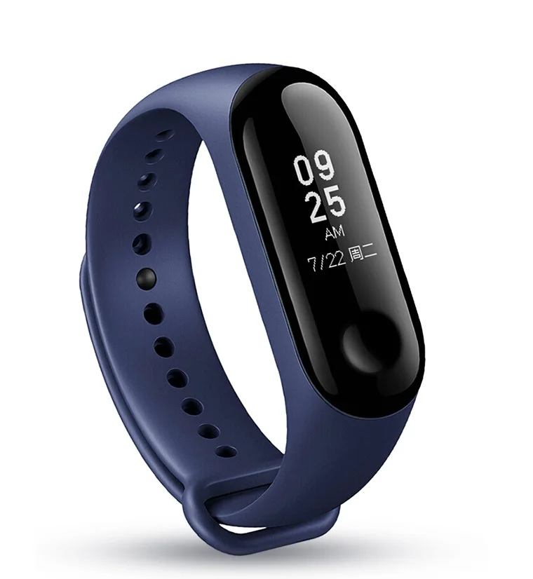 Оригинальный Xiaomi mi Band 3 умный Браслет фитнес браслет большое сообщение
