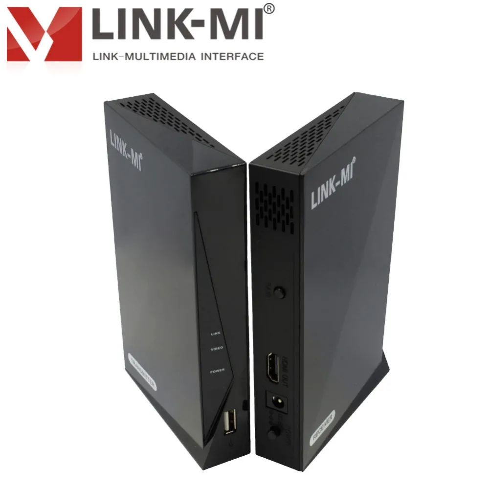 LINK-MI WHD05B Беспроводная HDMI AV система передачи с выходом HDMI для локального отображения на передатчике