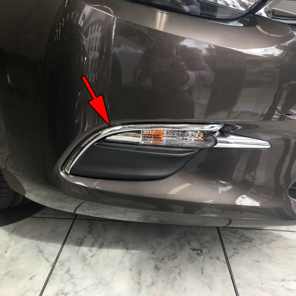 2 шт./компл. передняя фара для автомобиля планки Mazda3 Mazda 3 BN 2017 2018 Глянцевая