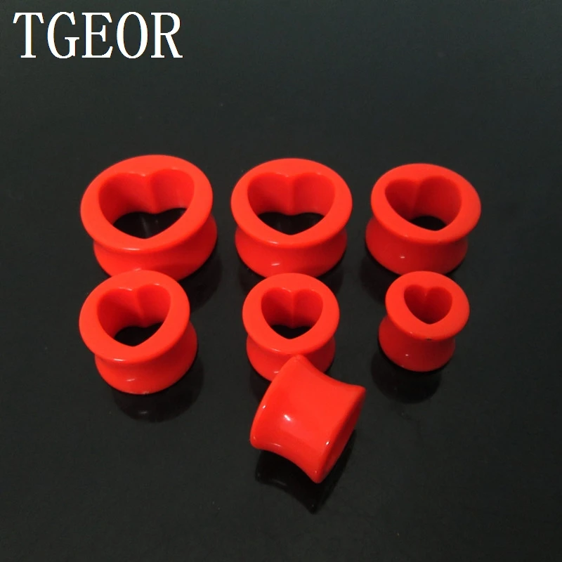 Серьги-расширители для ушей акриловые 6 размеров лазерная резка 1 пара | Украшения