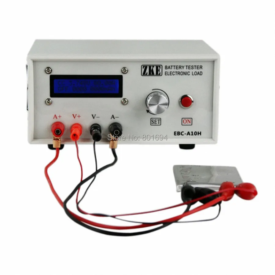 EBC-A10H многофункциональный электронный тест нагрузки er 0-30V12V емкость батареи банк питания и DC блок питания тест 10А 150 Вт