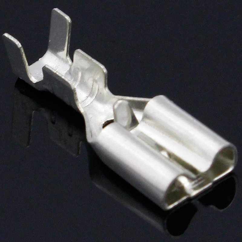 50 шт. обжимные клеммы 6 3 мм мм|connectors crimp terminals|crimp terminalconnector |