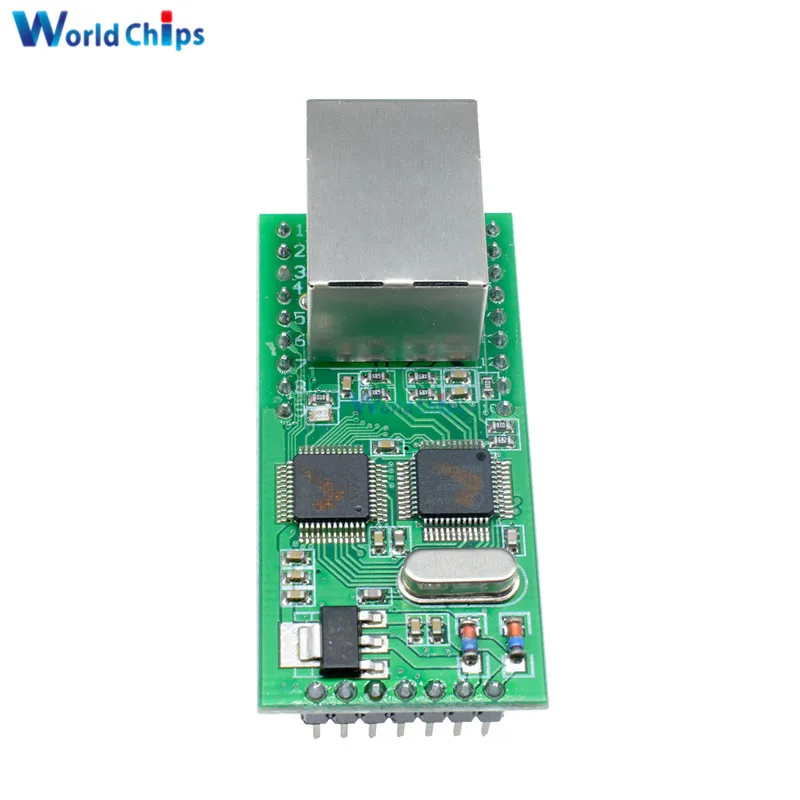 Модуль передачи преобразователя Top Ethernet в TTL RS232 последовательный ТТЛ TCP / IP