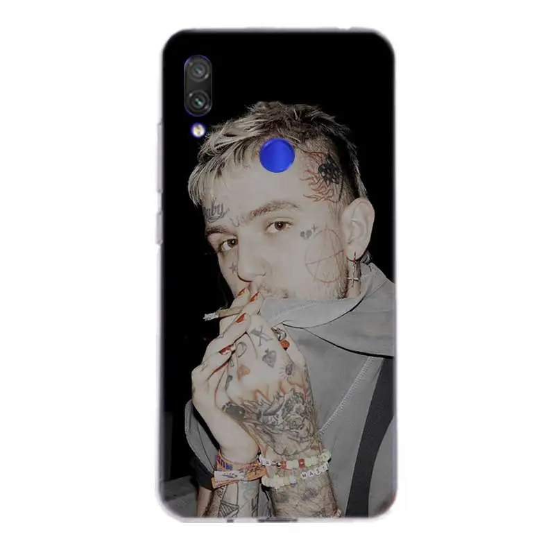 Hot POP rapper Lil Peep Case For Xiaomi Redmi Note 7 6 Pro 5 4 4X K20 7A Y3 S2 5A 6A Xiomi Pocophone F1 9T 9 SE 8 A2 lite |