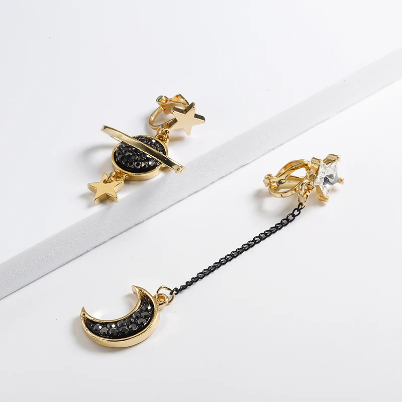 Серьги клипсы 2019 новые корейские и японские креативные милые для женщин в виде