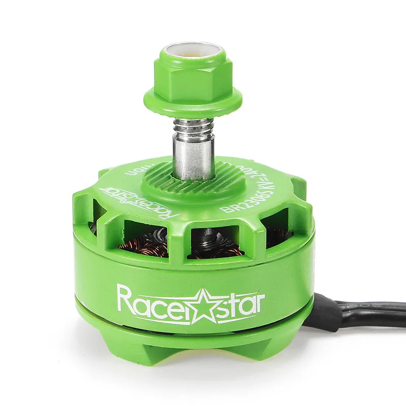 Racerstar 2306 BR2306S Green Edition 2400KV 2 4S бесщеточный двигатель для X210 X220 250 300 Гоночная рама RC