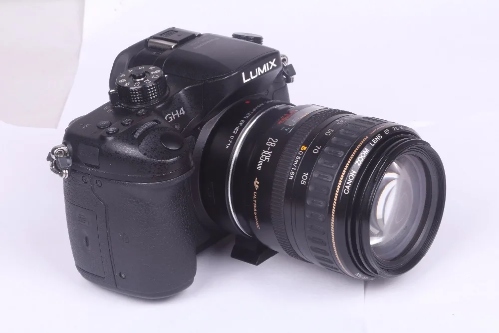 Адаптер редуктора скорости для камеры Canon EF адаптер объектива M4/3 0 71x | Электроника