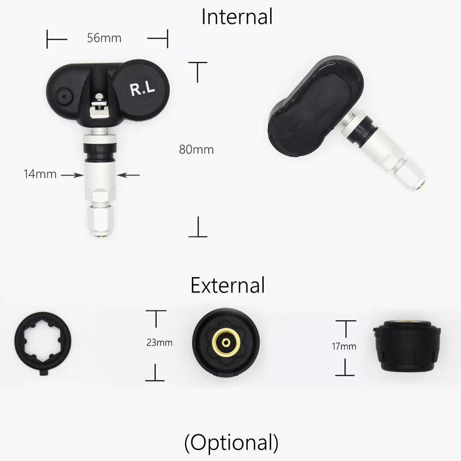Система контроля давления в шинах TPMS, датчик давления в шинах, цифровой датчик D01W D01N для hyundai Toyota