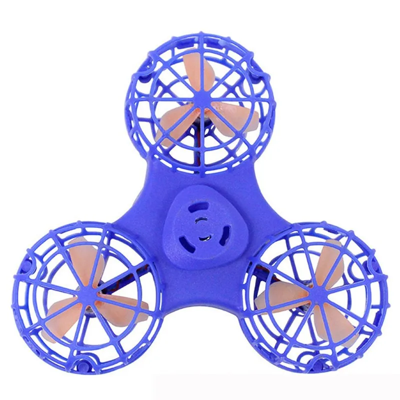 1pc High quality Tiny Toy Drone Flying Fidget Spinner Stress Relief Gift USB charging Gyroscop |