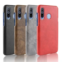 for samsung galaxy a9 pro 2019 case pu leather litchi pattern skin hard cover for samsung galaxy a9pro 2019 sm g887n phone case