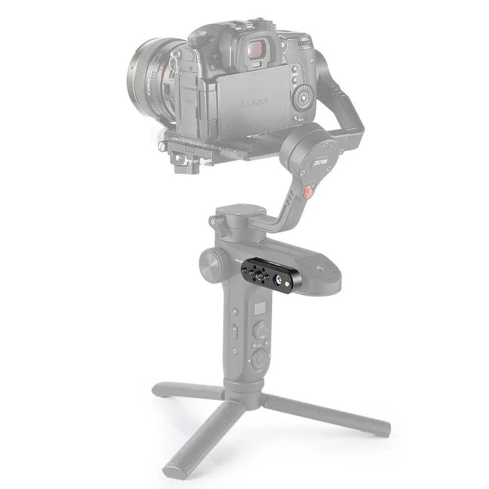 SmallRig сторона Nato Монтажная пластина с интегрированной розеткой для Zhiyun Weebill LAB Gimbal Quick Release Nato Rail Plate-2273
