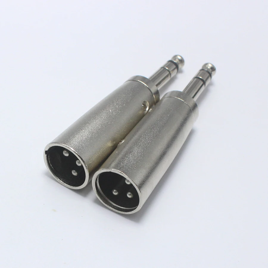 EClyxun 1 шт. высокое качество 3Pin XLR штекер 1/4 &quot6 35 мм стерео для аудио кабеля DJ